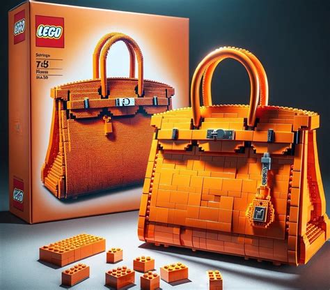 lego birkin bag real.